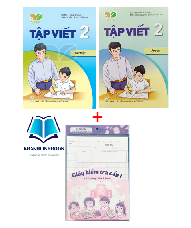 Sách - Combo Tập viết 2 tập 1 + 2 ( Kết nối tri thức )