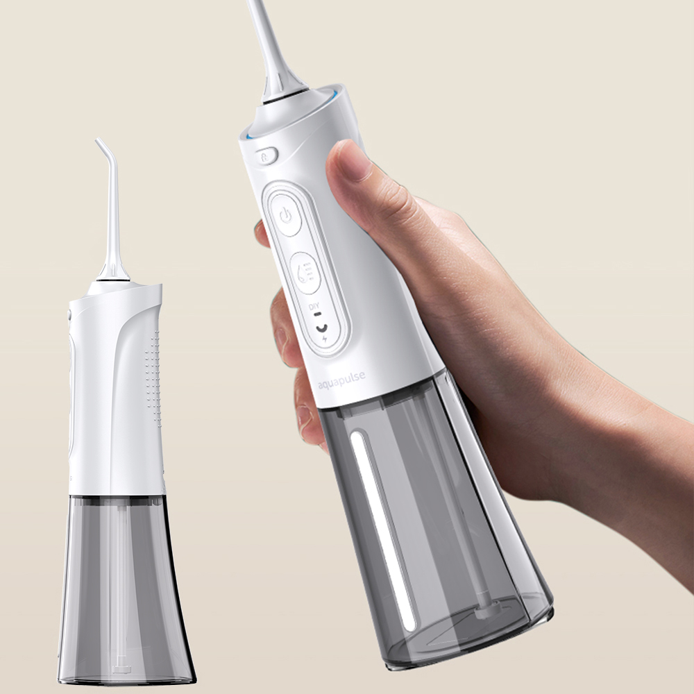 Máy tăm nước cầm tay không dây Aquapulse A600 Oral Irrigator DIY mode 250ml