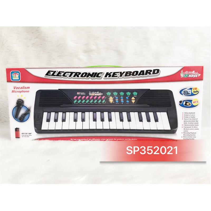 Hộp đàn organ pin 32 phím micro radio MP3 , TLF3212 - SP352021