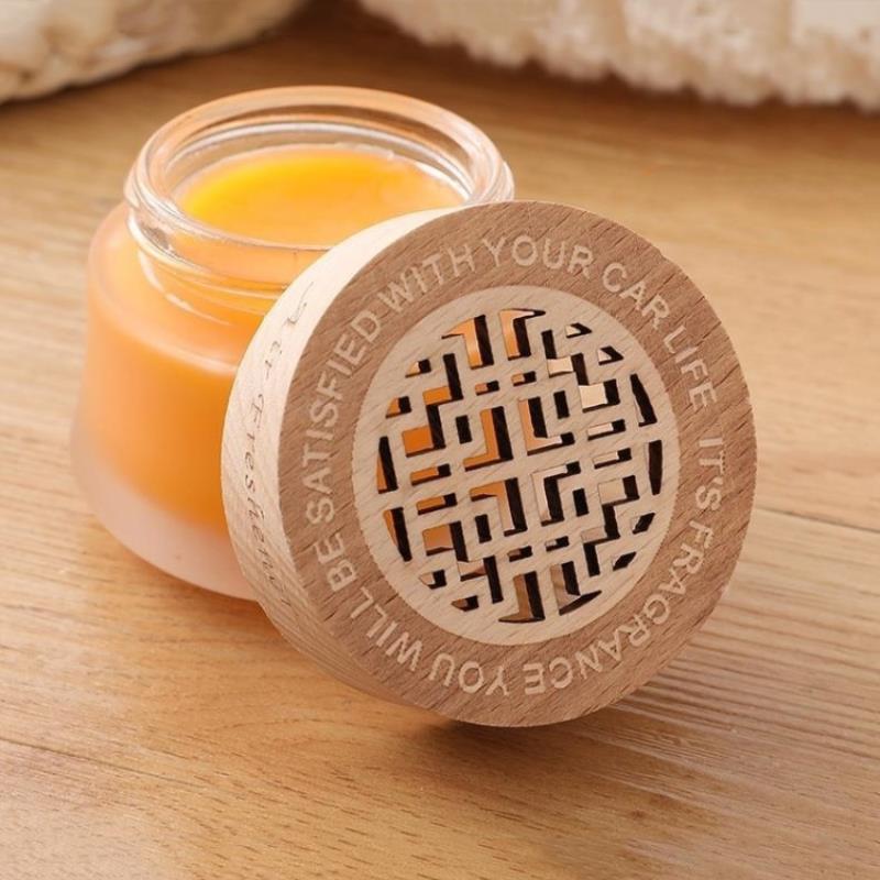 Sáp hương nước hoa ô tô AUZ-25 ml, Bình thơm khử mùi xe hơi, nhà vệ sinh, phòng ngủ - Màu ngẫu nhiên