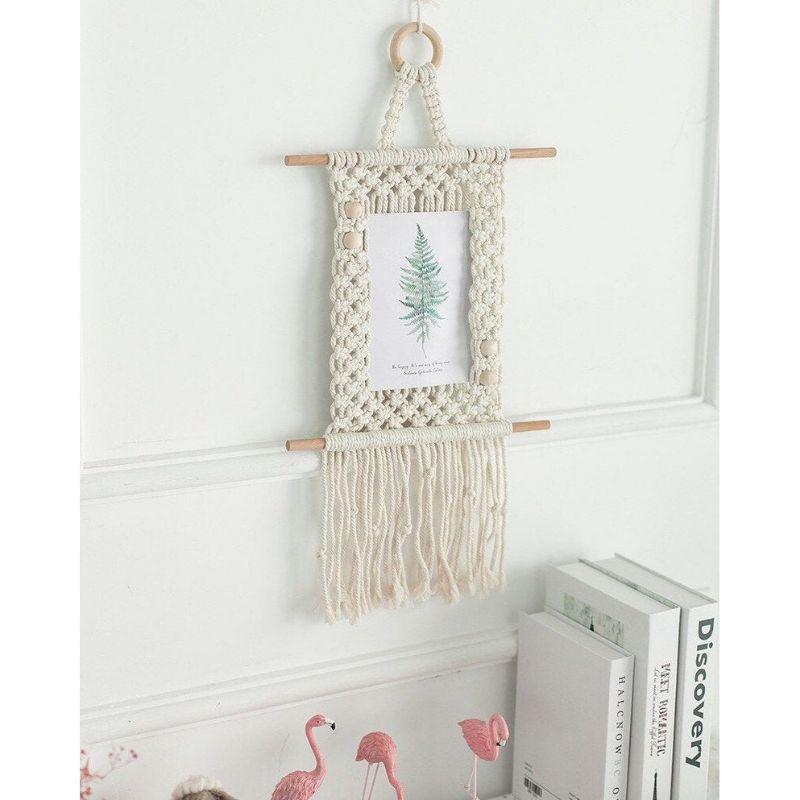 KHUNG ẢNH TREO TƯỜNG MACRAME