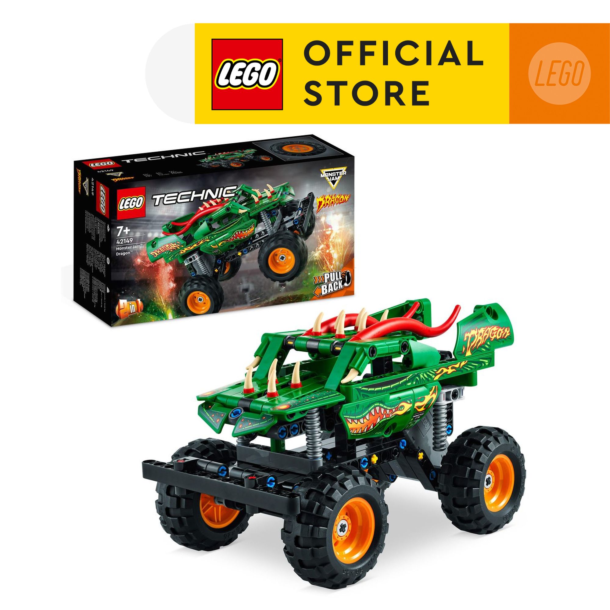 LEGO Technic 42149 Chiến Xe Monster Jam Dragon