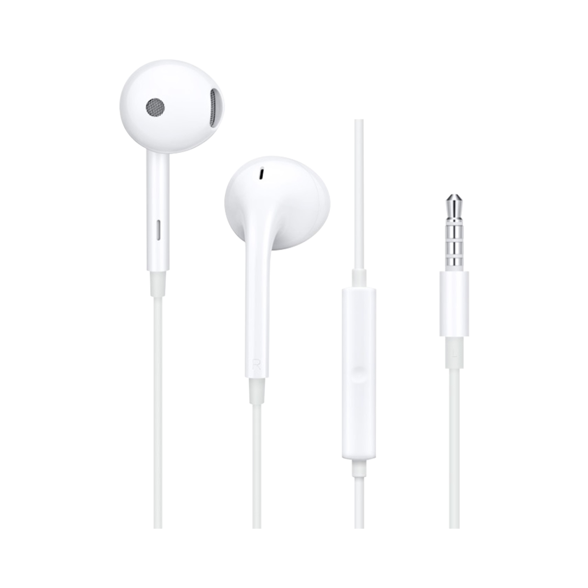 Tai Nghe Điện Thoại OPPO MH135-1 Có Mic Thoại Cổng 3.5mm - Hàng Chính Hãng
