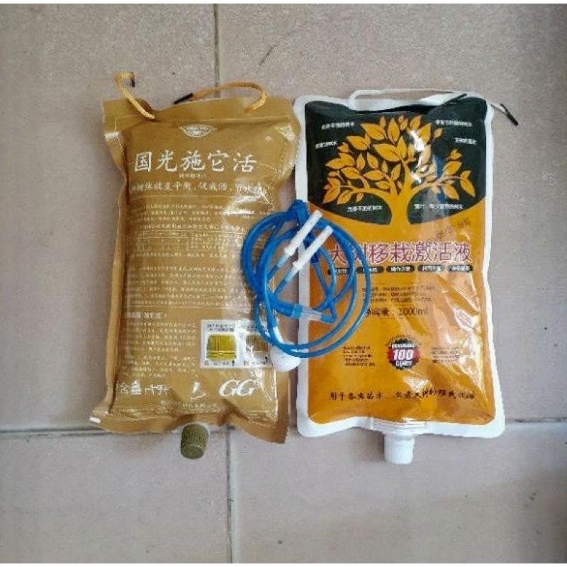 DỊCH TRUYỀN- DINH DƯỠNG TRUYỀN CHO CÂY GÓI 1 LÍT