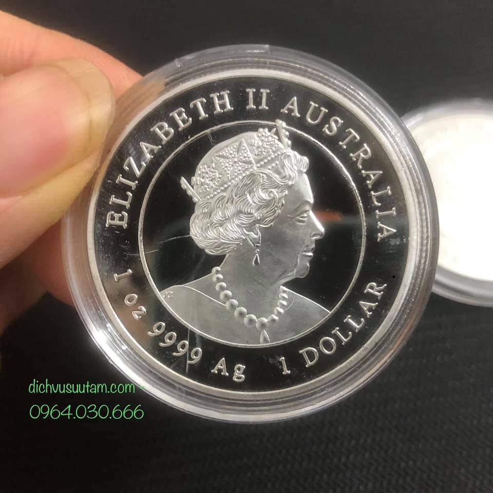 Xu con Hổ màu bạc của Úc kỷ niệm năm Nhâm Dần 2022