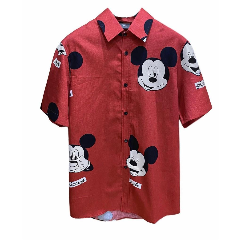 SƠ MI trắng Mickey