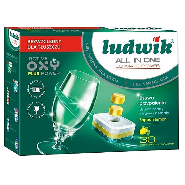 Combo 5 Hộp Viên Rửa Chén Bát Ludwik 30 viên