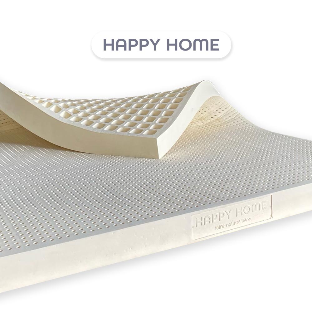 Nệm cao su thiên nhiên Happy Home Classic 100 (Tặng Combo 7 món) - Happy Home