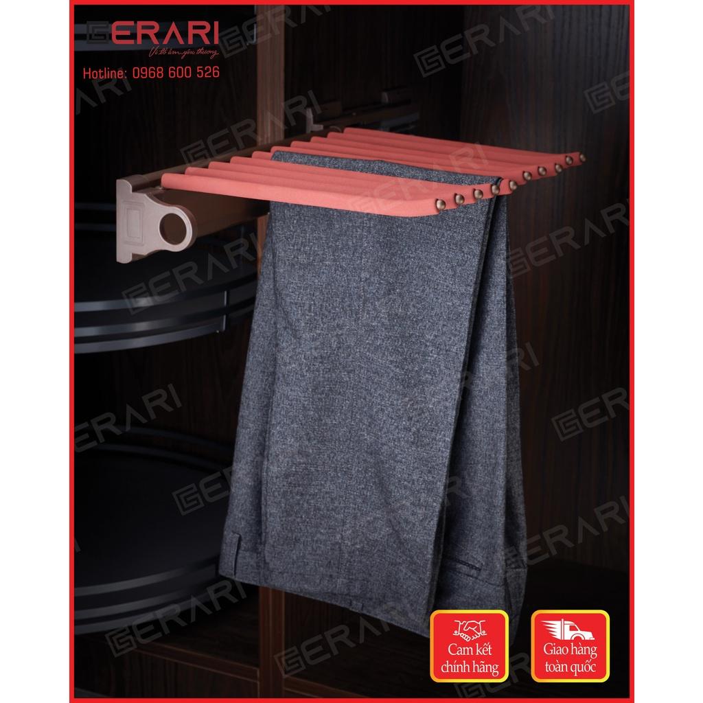 Giá vắt quần âu ray giảm chấn Gerari