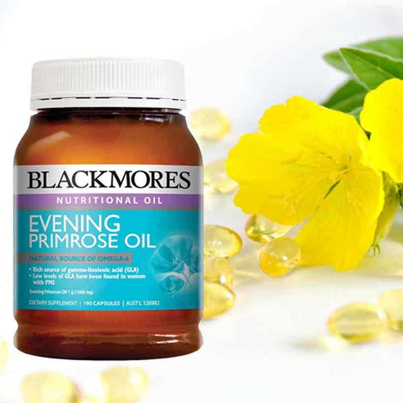 Tinh Dầu Hoa Anh Thảo Blackmores Evening Primrose Oil 190 viên - mẫu 2020