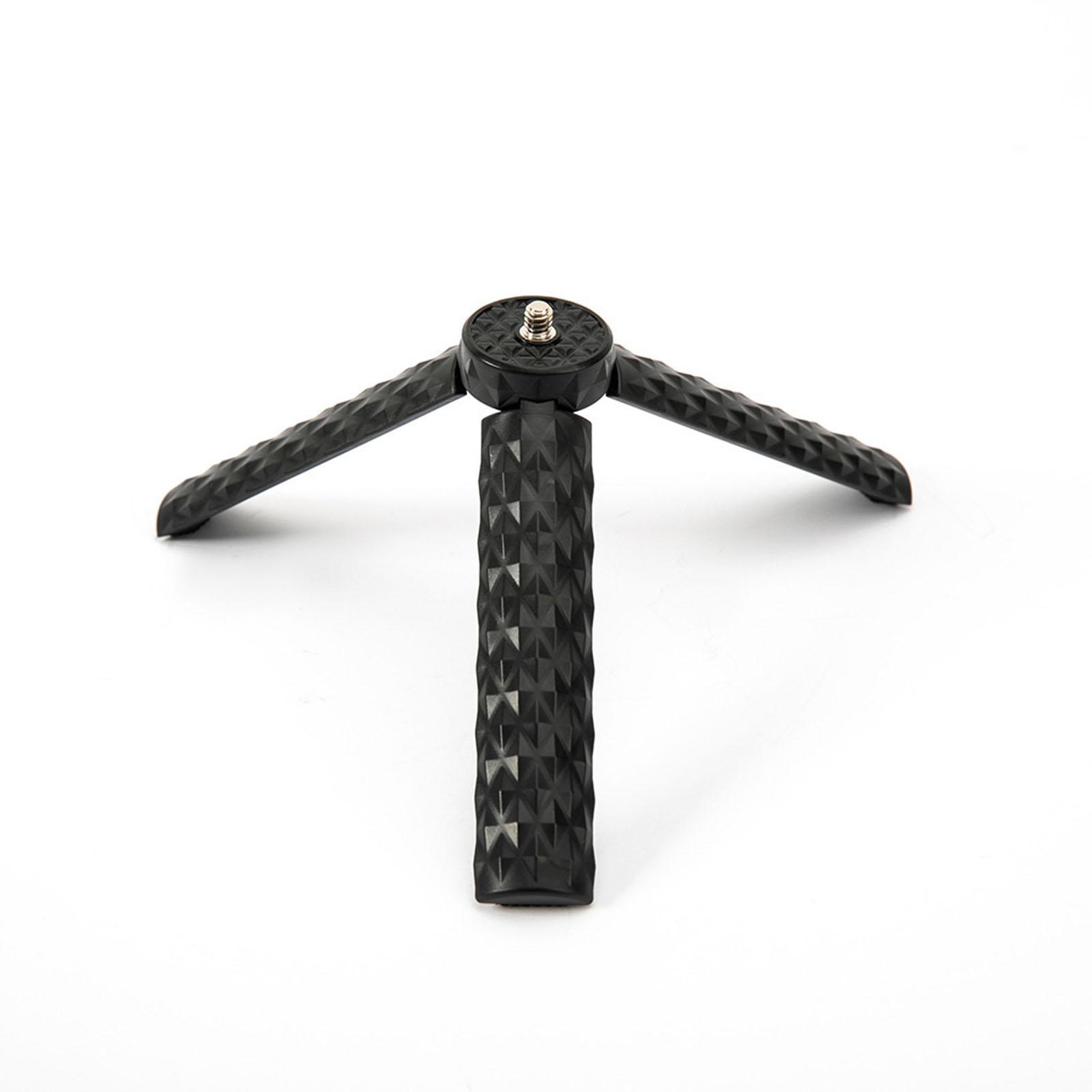 Mini Tripod Stand Compact with 1/4" Thread Folding Mount Holder for Camera