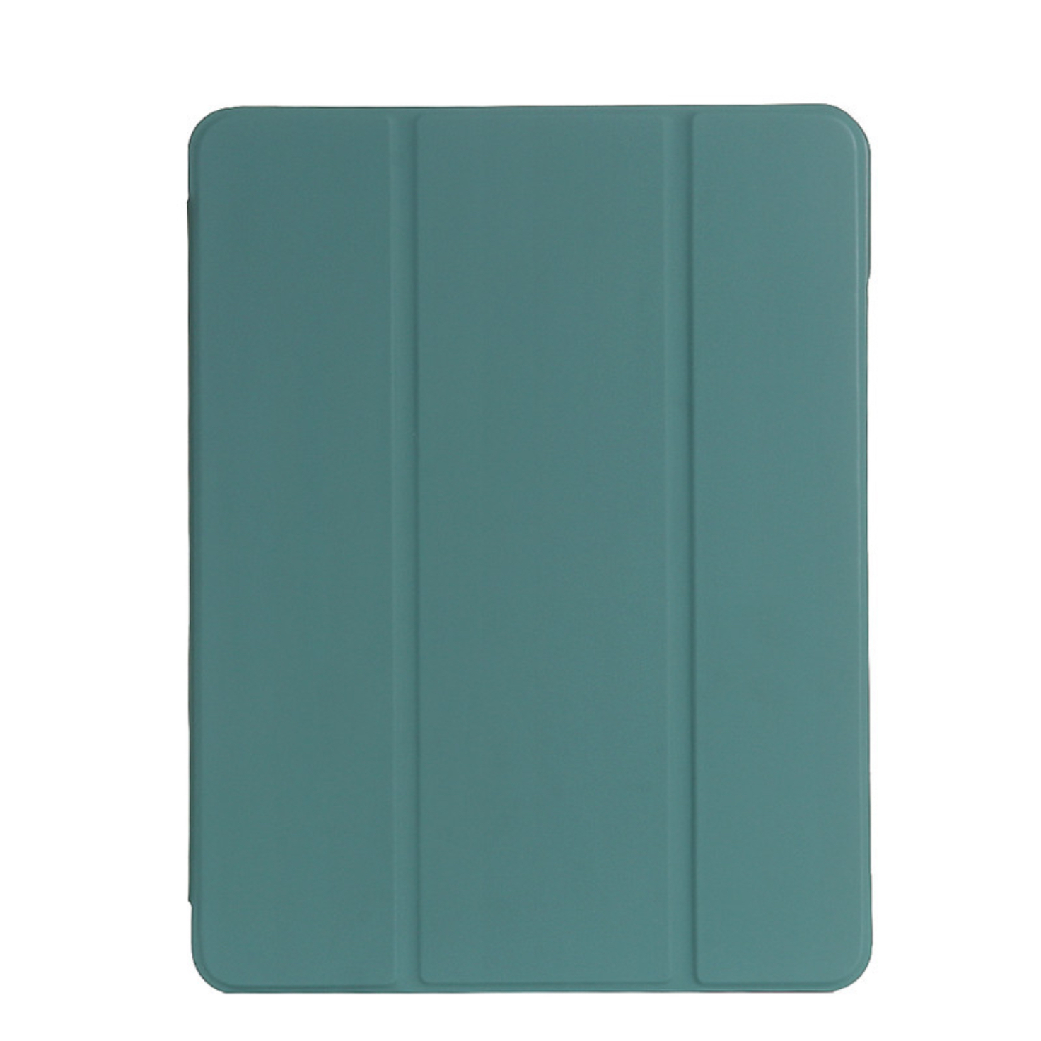 BAO DA SMART COVER SILICON, ỐP LƯNG SILICON CHO IPAD CÓ KHE CÀI BÚT APPLE PENCIL CHO IPAD 10.2 INCH, 10.5 INCH, IPAD PRO 11 INCH, IPAD AIR 4 10.9 INCH MÀU XANH RÊU