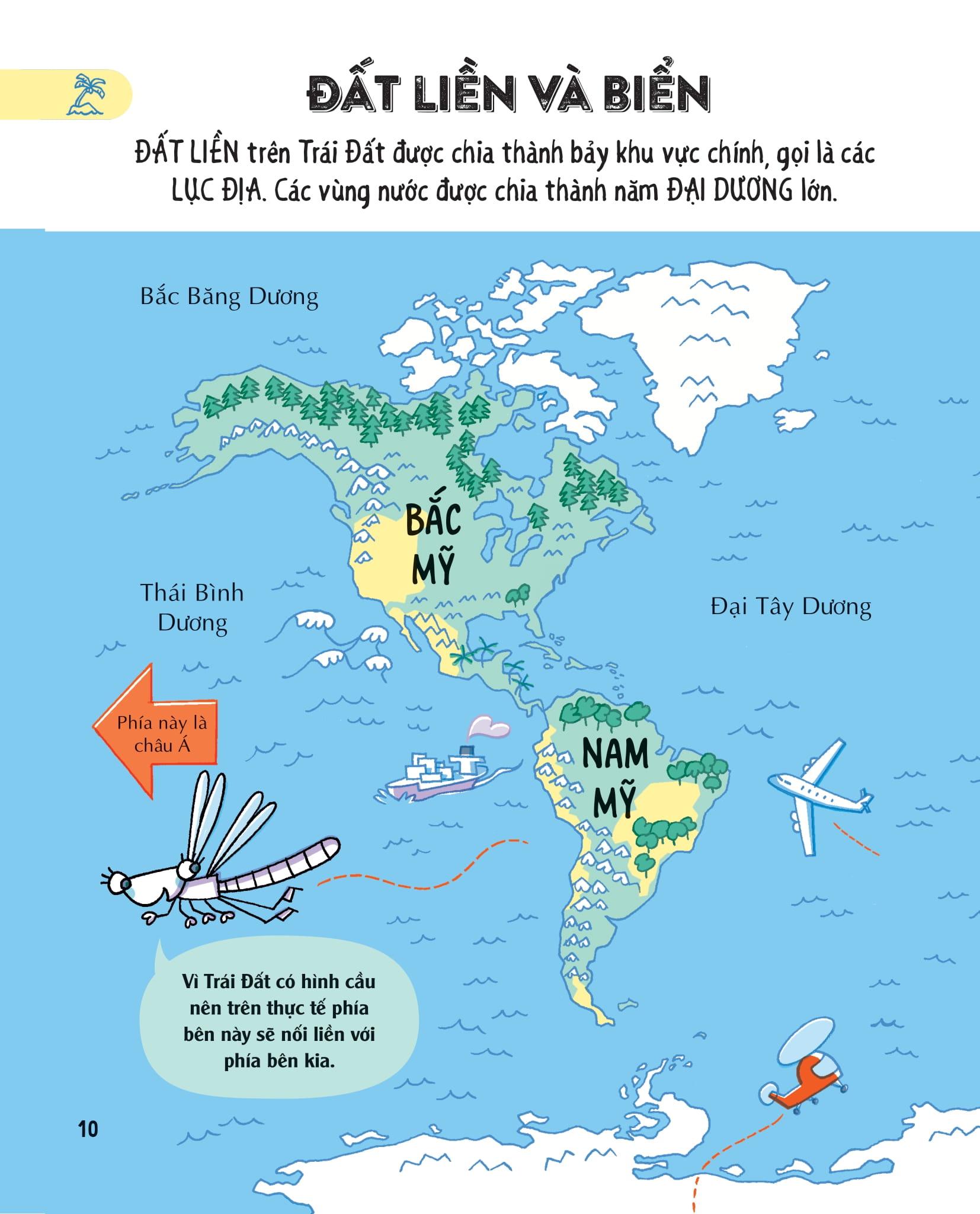 Sách - Những Kiến Thức Địa Lý Thiết Yếu Dành Cho Học Sinh Tiểu Học