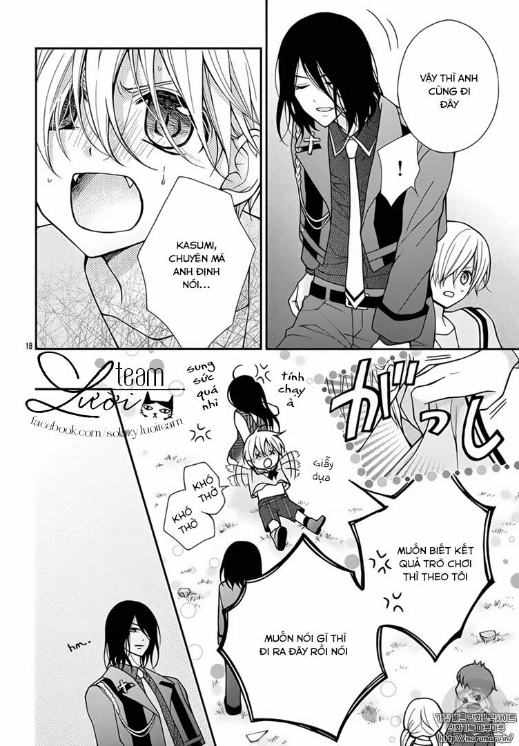 máu của cậu chỉ thuộc về mình tớ... chapter 14 18