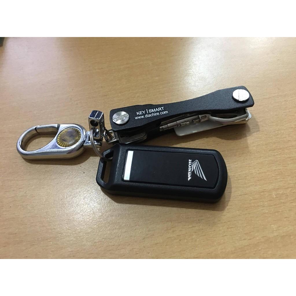 Móc chìa khóa thông minh Key Smart Diachire  màu ngẫu nhiên + Tặng móc khoá móc đĩa quần inox