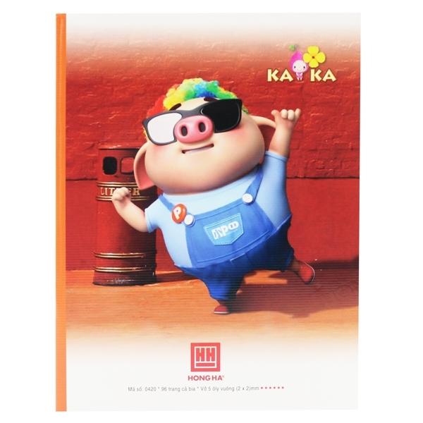 Vở Class Friendly Animal - 5 Ô Ly 96 Trang ĐL 100g/m2 - Hồng Hà 0420