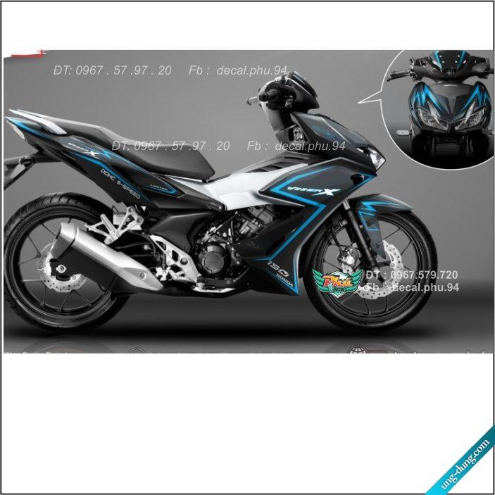 Tem Rời Winner X Chỉ xanh đen