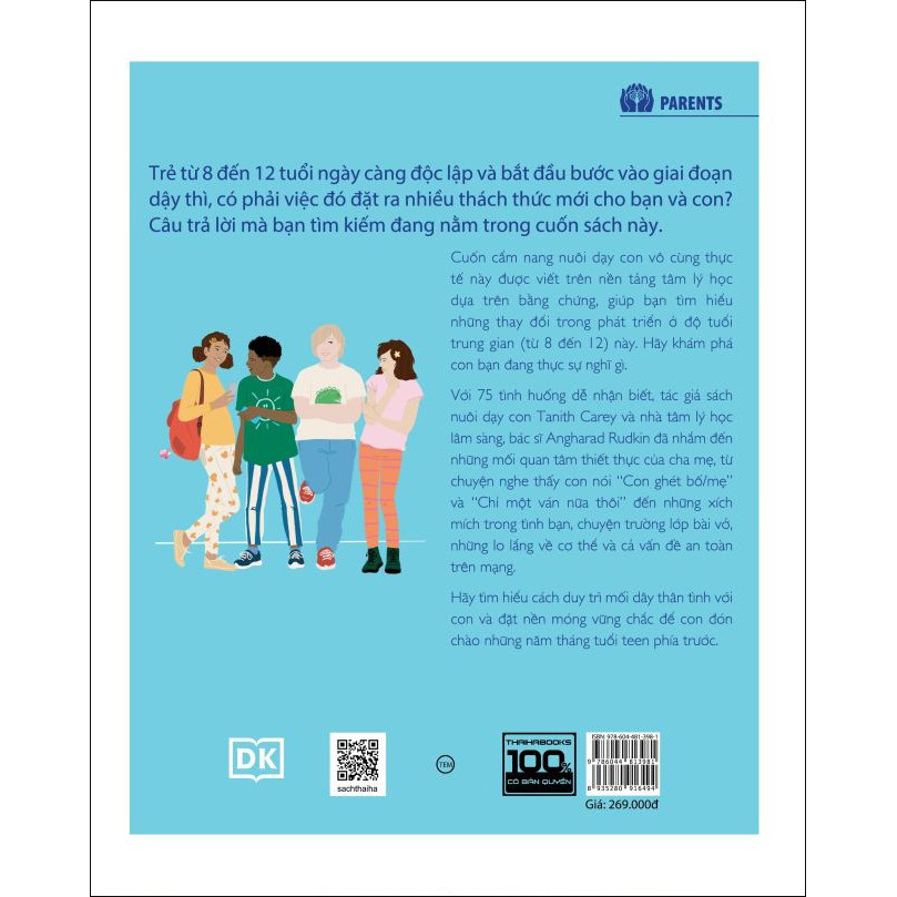 What's My Tween Thinking ? Tâm Lý Học Trẻ Em Thực Hành Cho Cha Mẹ Hiện Đại Có Con Tuổi Từ 8 Đến 12