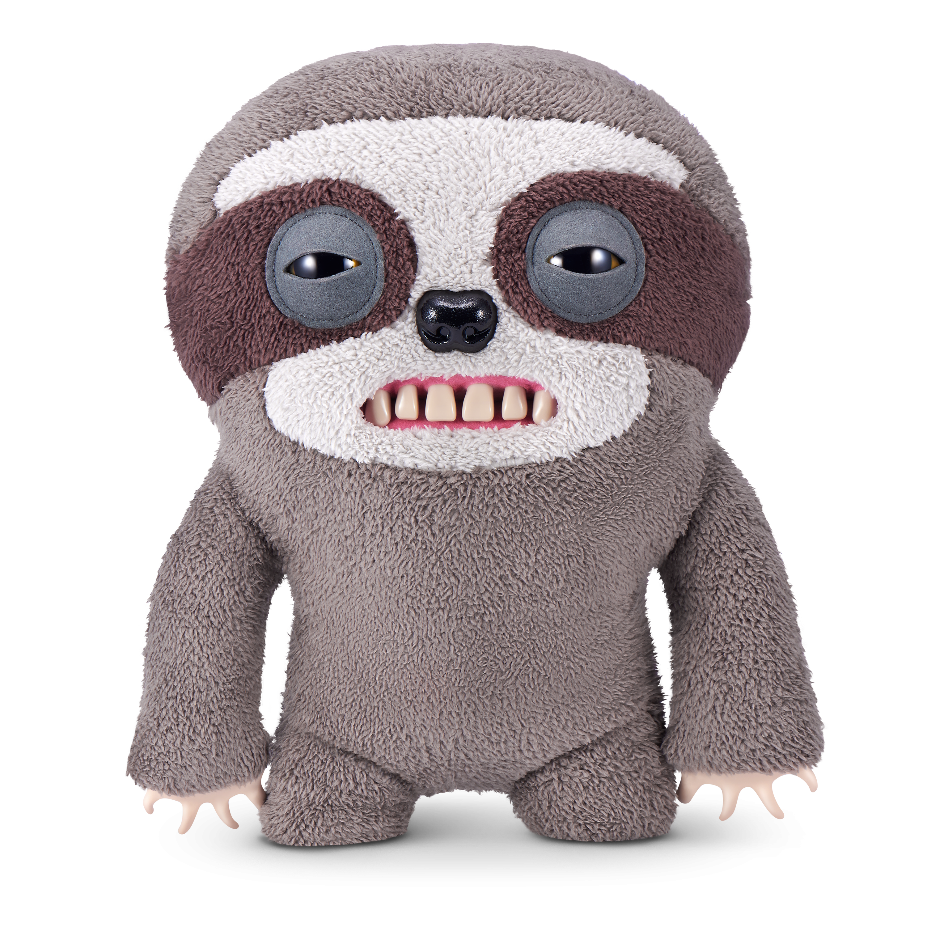 Đồ Chơi Sưu Tầm Quái Thú Khổng Lồ Fuggler Bigg Fugg 18 Inch - Zuru Toys 15758 - Lười Xám