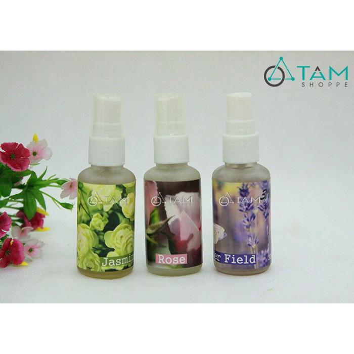 Combo Miếng thạch cao tỏa hương tinh dầu + chai tinh dầu xịt 30ml