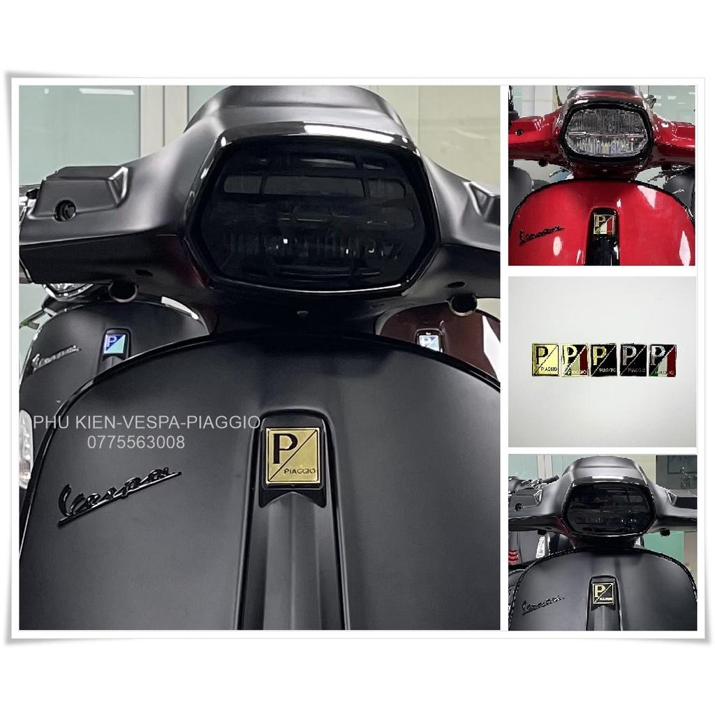 Logo dành cho xe Vespa nhôm CNC Loại Cao Cấp
