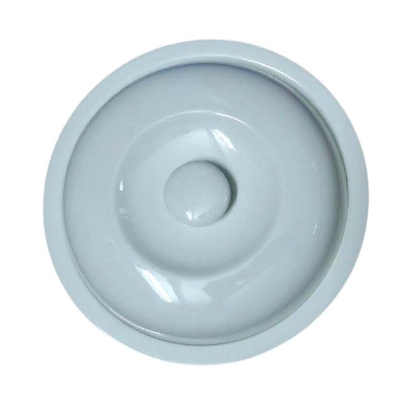 Tô sứ - âu cơm - liễng cơm canh sứ trắng có nắp vành dung tích 1 lít