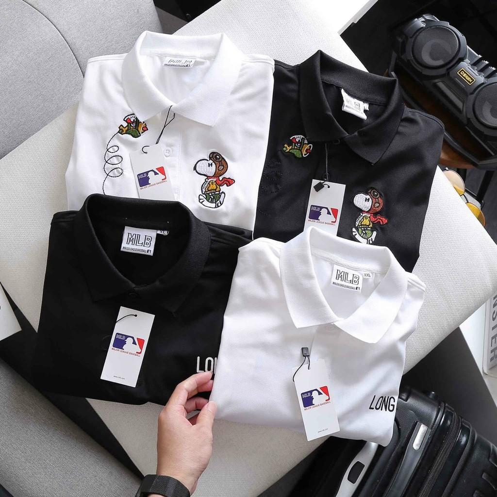 Áo thun nam cổ polo logo thêu