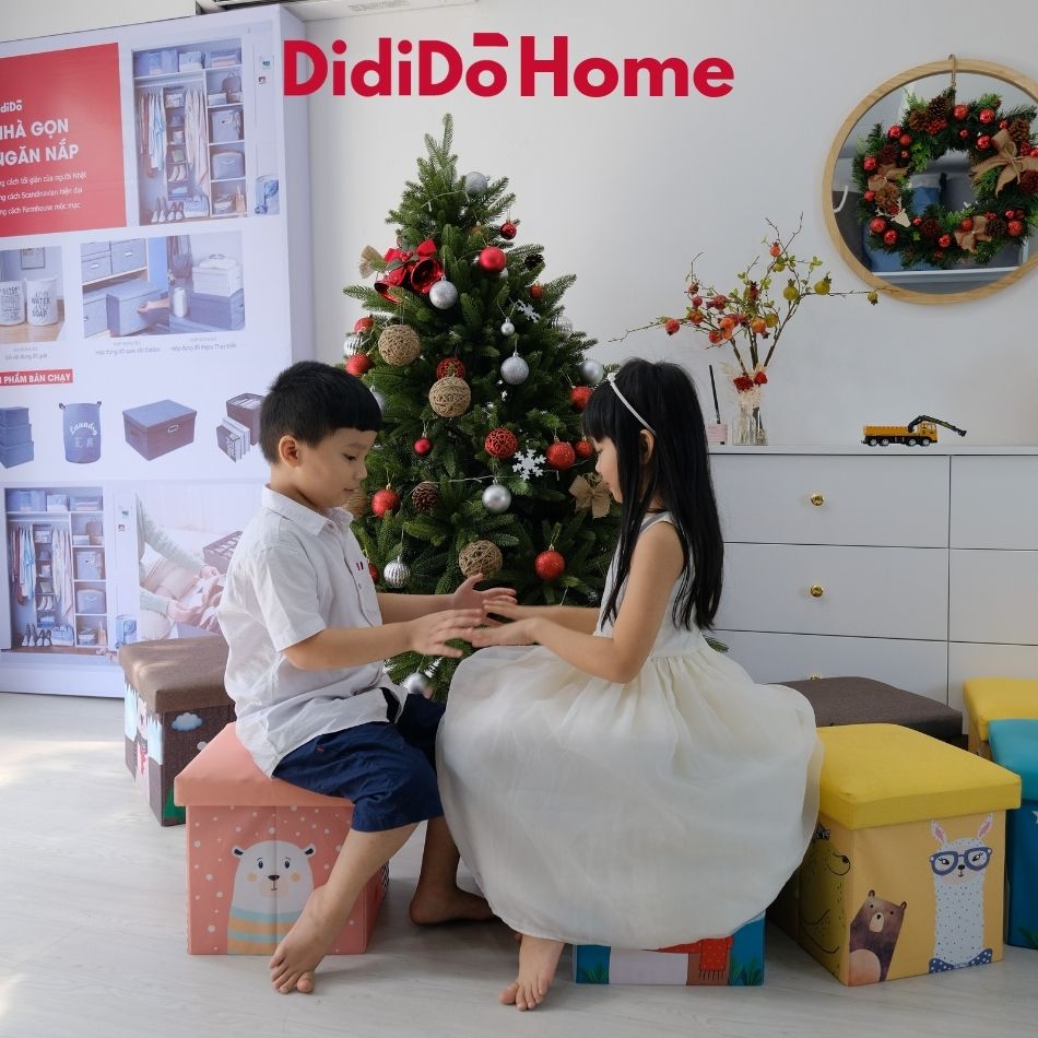 Hộp đựng đồ DidiDo kết hợp ghế ngồi cho bé