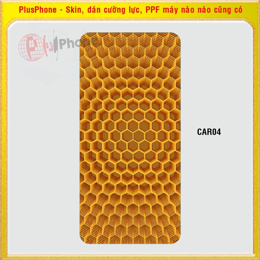 Dán Skin mặt sau cho Google Pixel 4, 4 XL (4XL), 4a, 4a 5G, Pixel 5, 5a 5G in hình caro