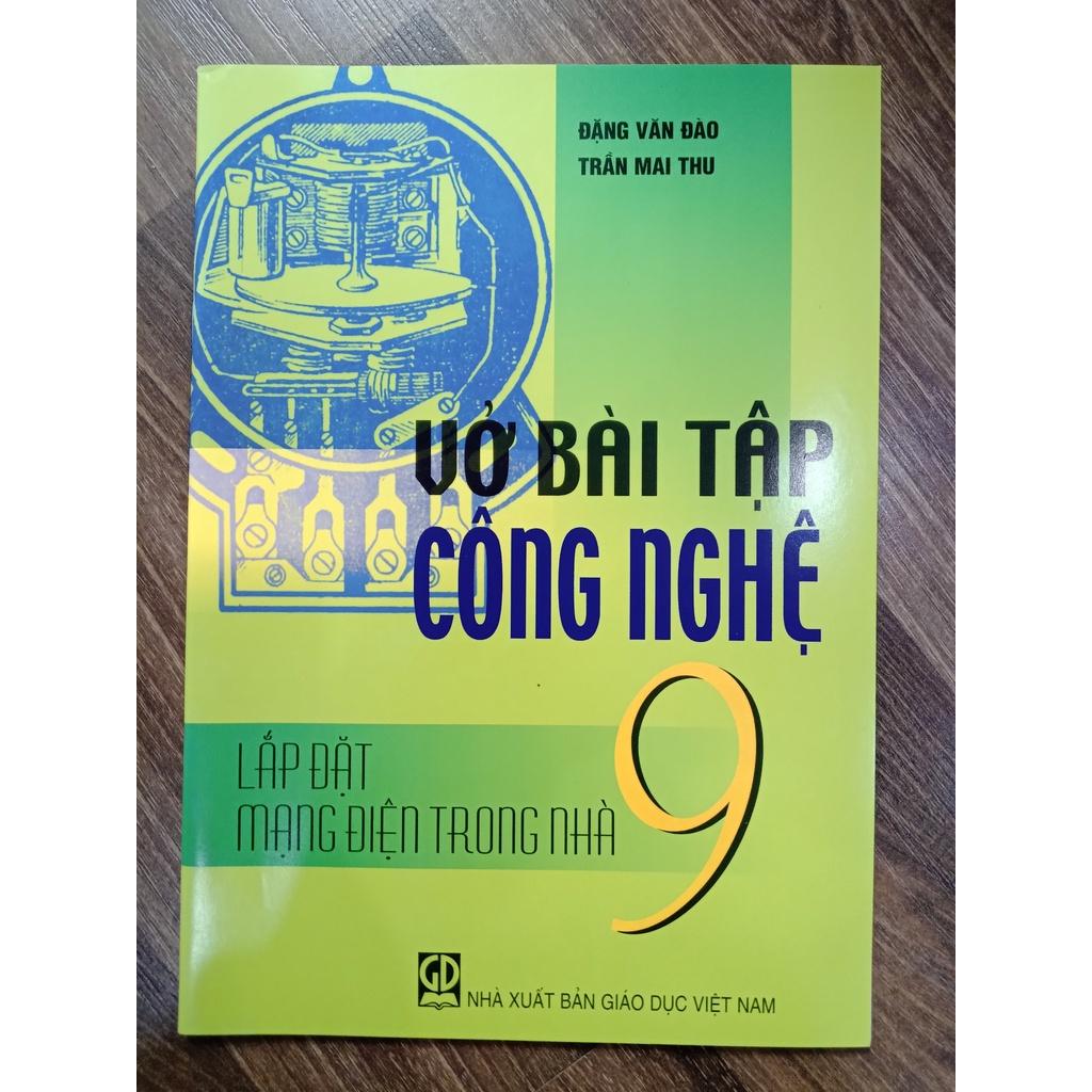 Sách - Vở Bài Tập Công Nghệ 9 Lắp Đặt Mạng Điện Trong Nhà