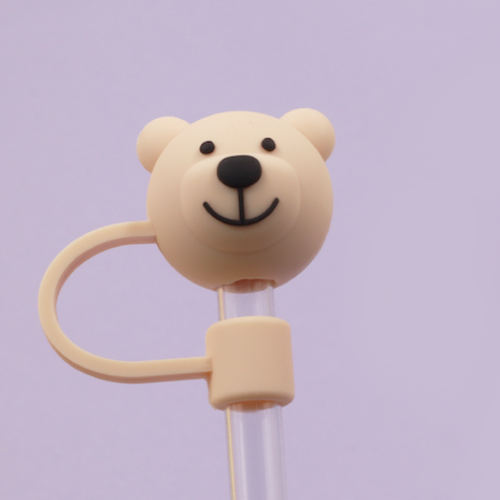 Nắp Đậy Ống Hút LocknLock Nút Đậy Ống Hút Bình Giữ Nhiệt Silicon Cute Dễ Thương - Giao Ngẫu Nhiên