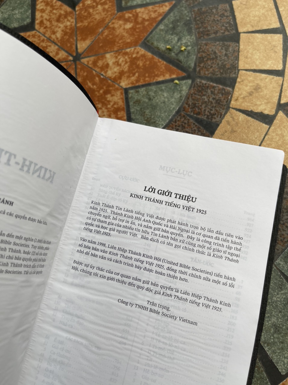 KINH THÁNH - Bản truyền thống 1925 - Bible Society Vietnam - Nhà Xuất Bản Tôn Giáo