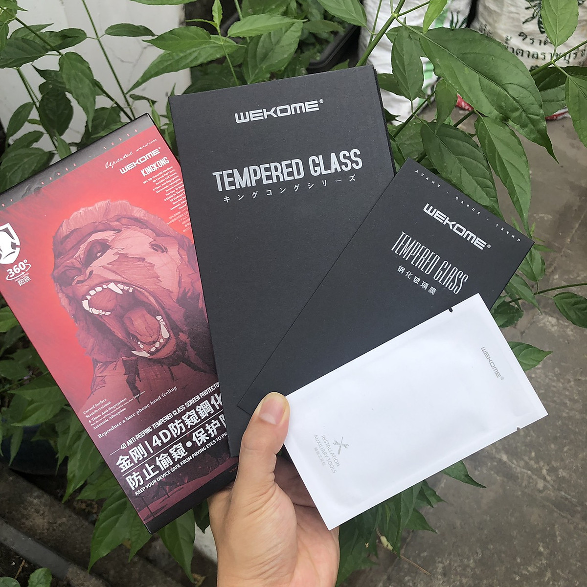 Kính Cường Lực Chống Nhìn Trộm Kingkong Dành Cho Iphone - Full Hộp - Dán Full Màn - Hàng Chính Hãng - 1212Pro