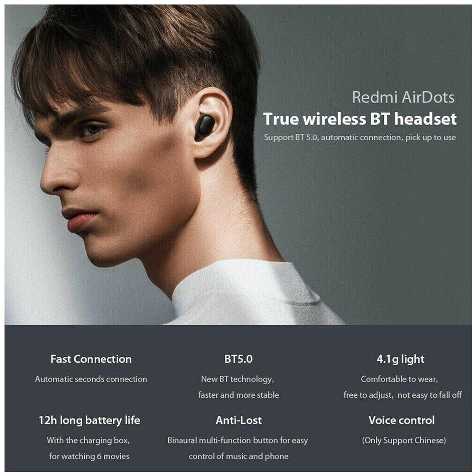 Tai nghe bluetooth 5.2 không dây TZUZL A6S TWS mini chống thấm nước tiện dụng