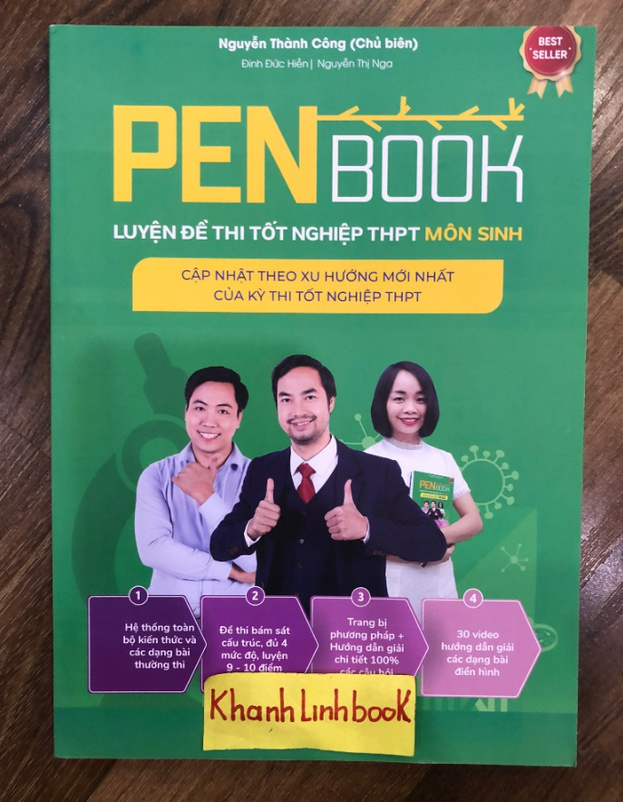 Sách - PENBOOK – Luyện đề thi tốt nghiệp THPT môn Sinh học (HM)