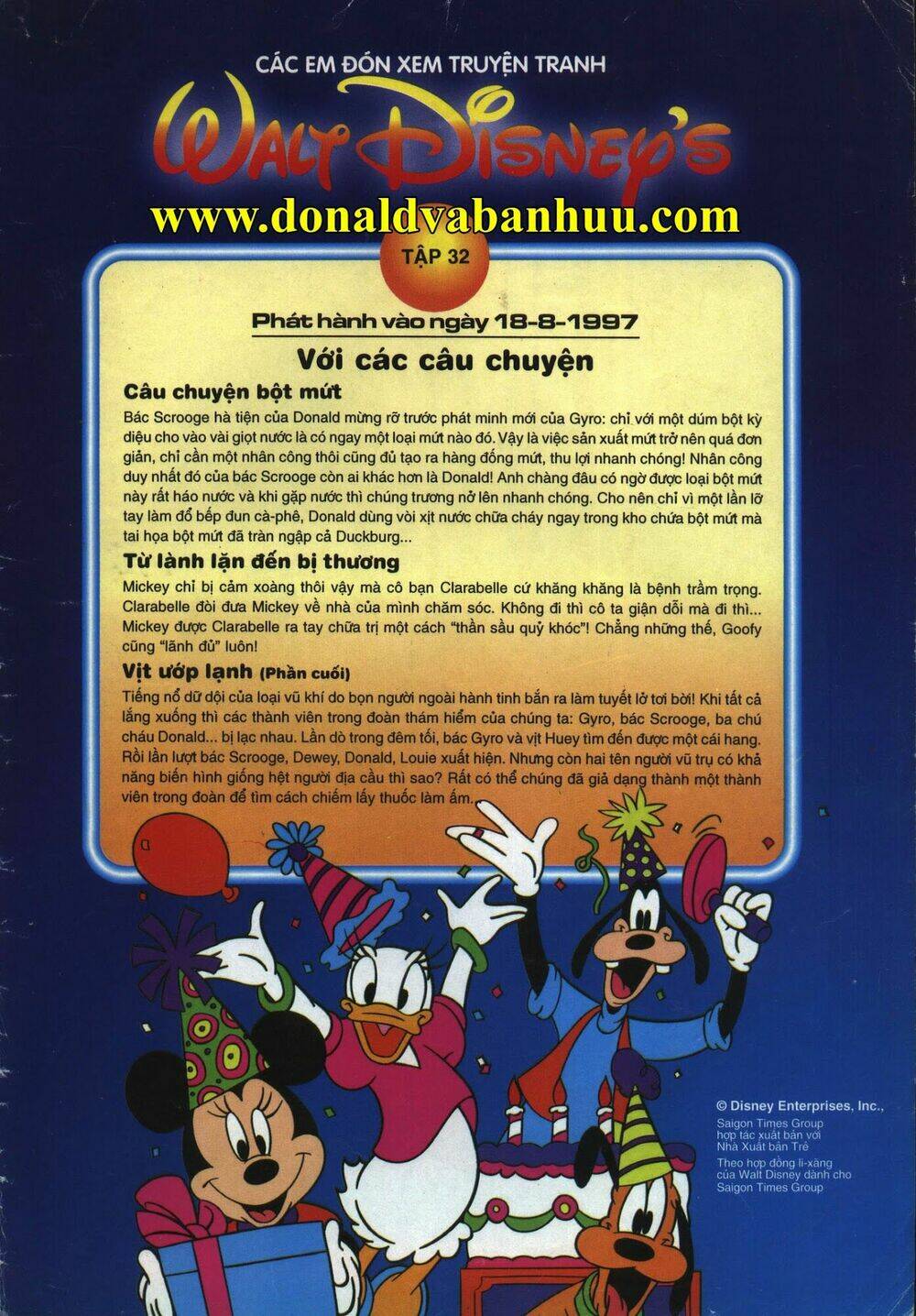 donald và bạn hữu chapter 31 32