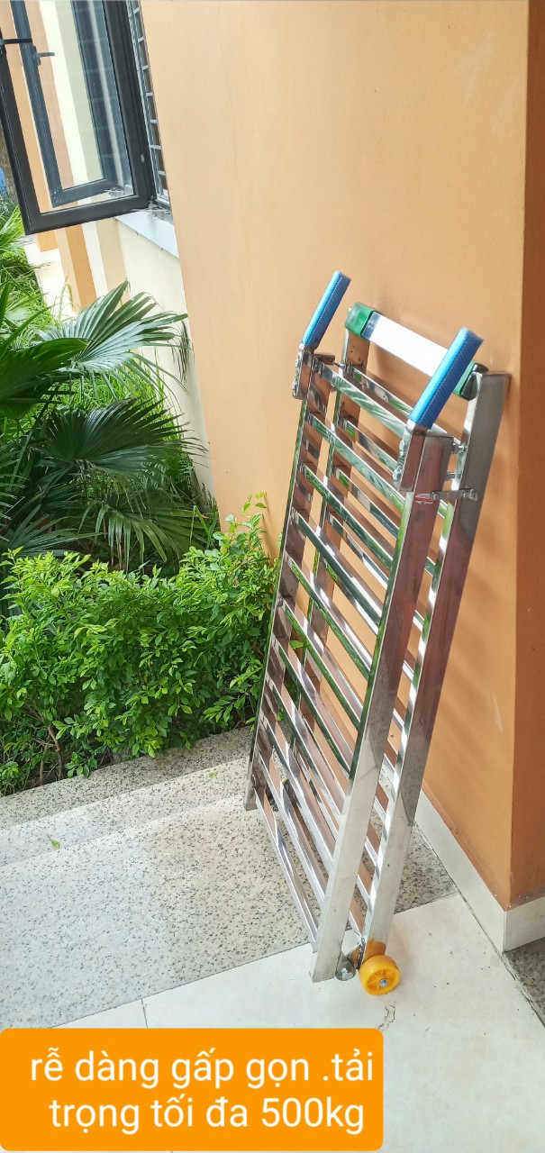 CẦU ĐI XE MÁY INOX . kt 190x45cm