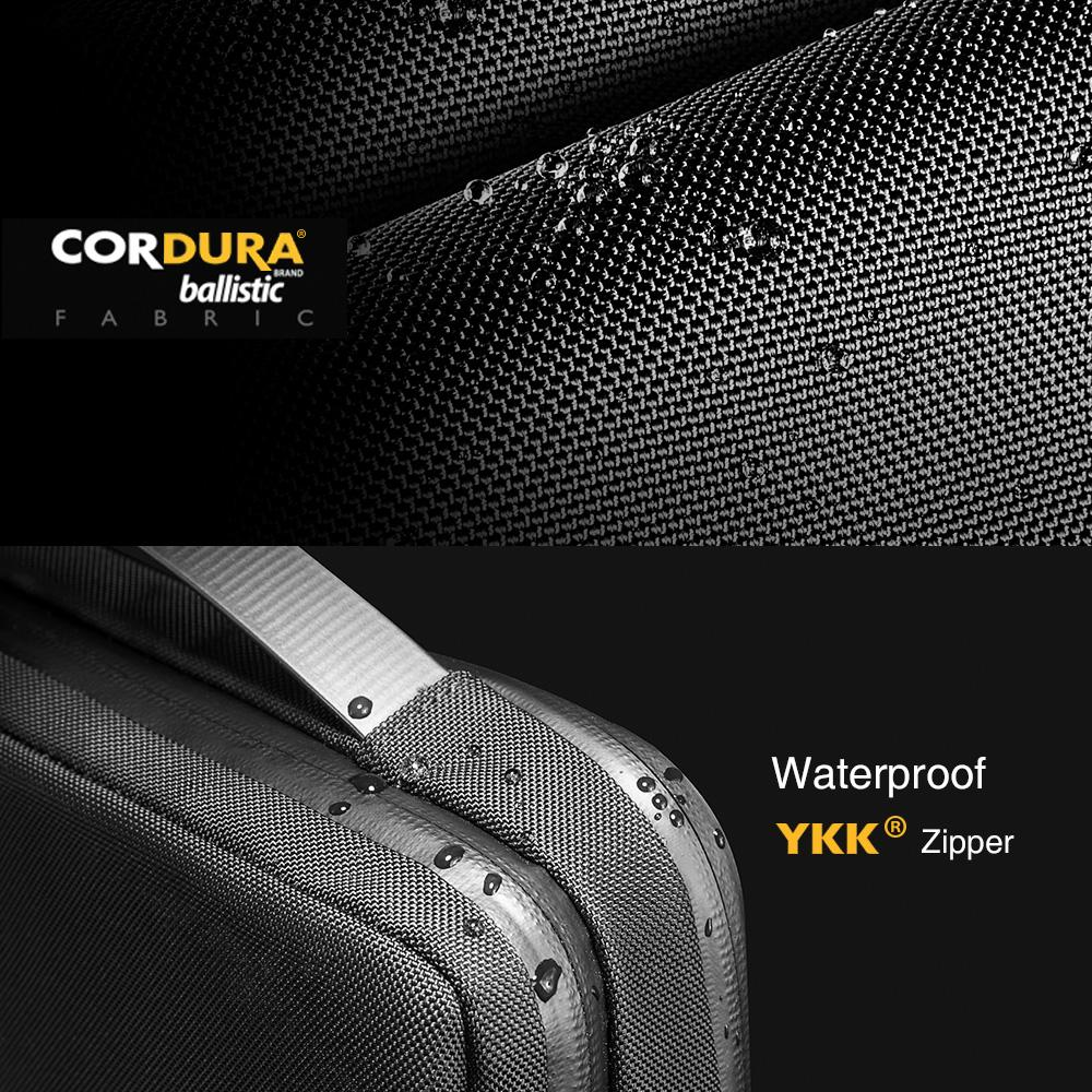 Túi Đeo Chéo Tomtoc (USA) Urban Codura Shoulder Bags For Ultrabook 15 '' Black (H14-E02D)