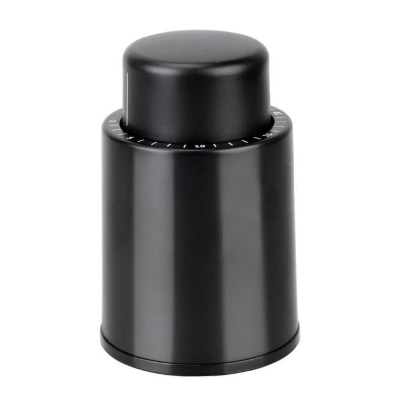 304 Stainless Steel Wine Bottle Stopper Sealed Storage Wine Stopper Portable Sealing Machine Bar Tools Barware Wine Cork Cap