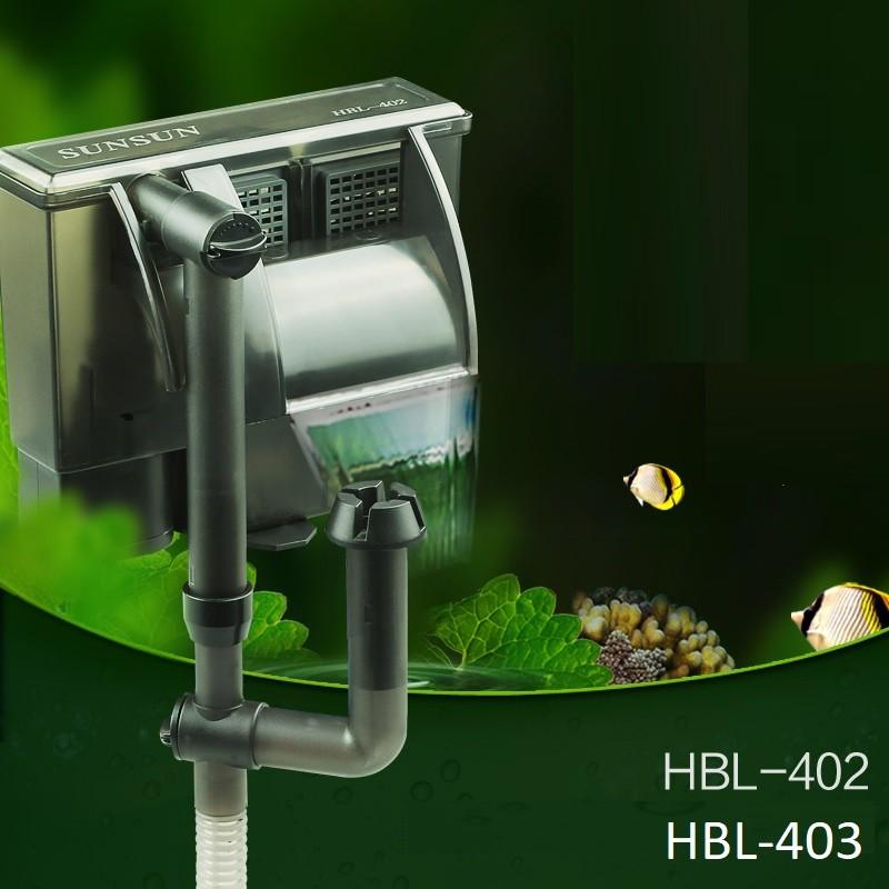 Lọc Thác SUNSUN HBL-402 / HBL-403 / HBL-501 || Máy lọc thác mini cho bể cá cảnh nhỏ, bể thuỷ sinh để bàn