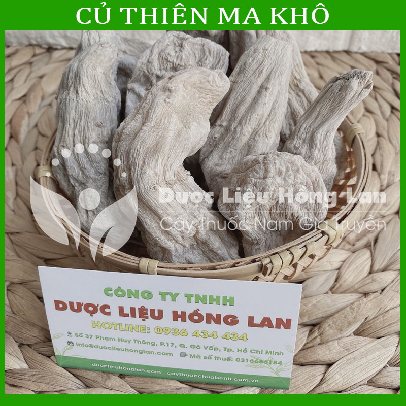 100G Củ Thiên Ma khô sạch loại 1