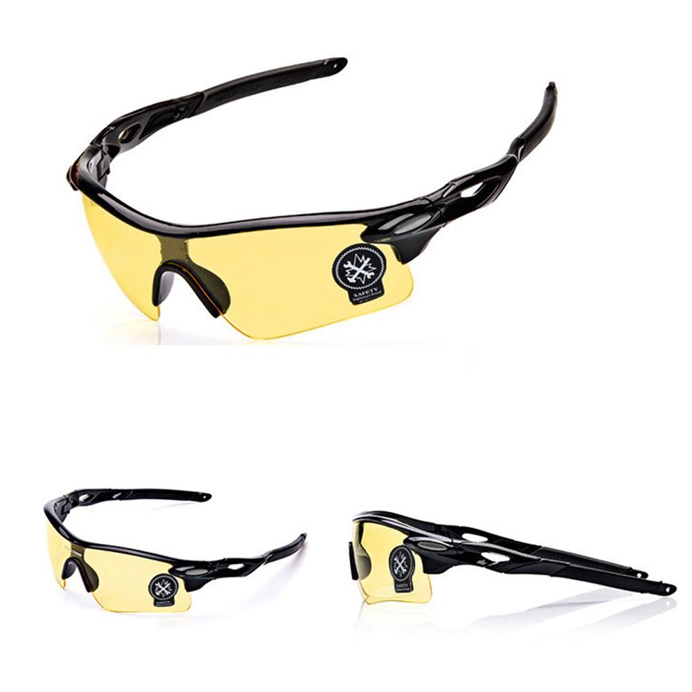 1PCS Kính kính mắt Kính kính ngoài trời Xe đạp Núi MTB Kính kính râm Motorcycle Kính kính mắt Oculos Ciclismo Color: gold color Eyewear Size: Other