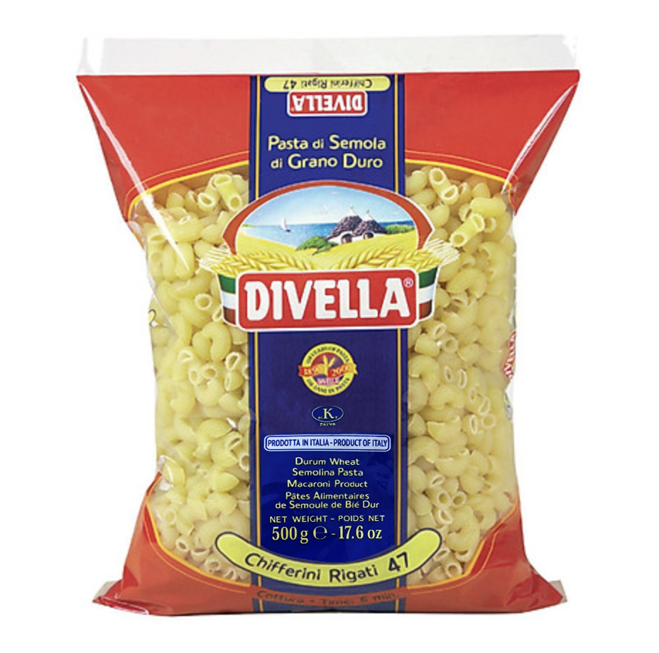 Nui Divella Chifferini Rigati Sô 47 (500g)