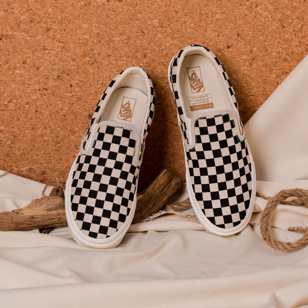 Giày Vans Classic Slip-On Eco Theory Checkerboard - VN0A5JMH705