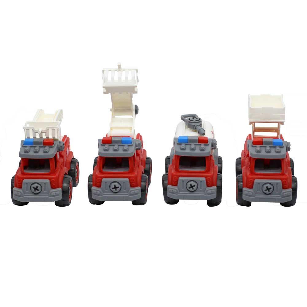 Bộ đồ chơi 4 xe chuyên dụng