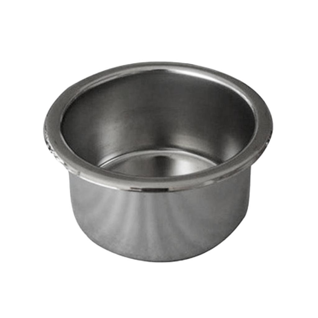 4Pcs Stainless Steel Drop In Cup Drink Holder   Boat Yacht Truck