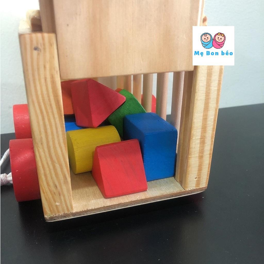 XE Ô TÔ THẢ HÌNH KHỐI - ĐỒ CHƠI PHÁT TRIỂN TRÍ TUỆ CHO BÉ ĐCG