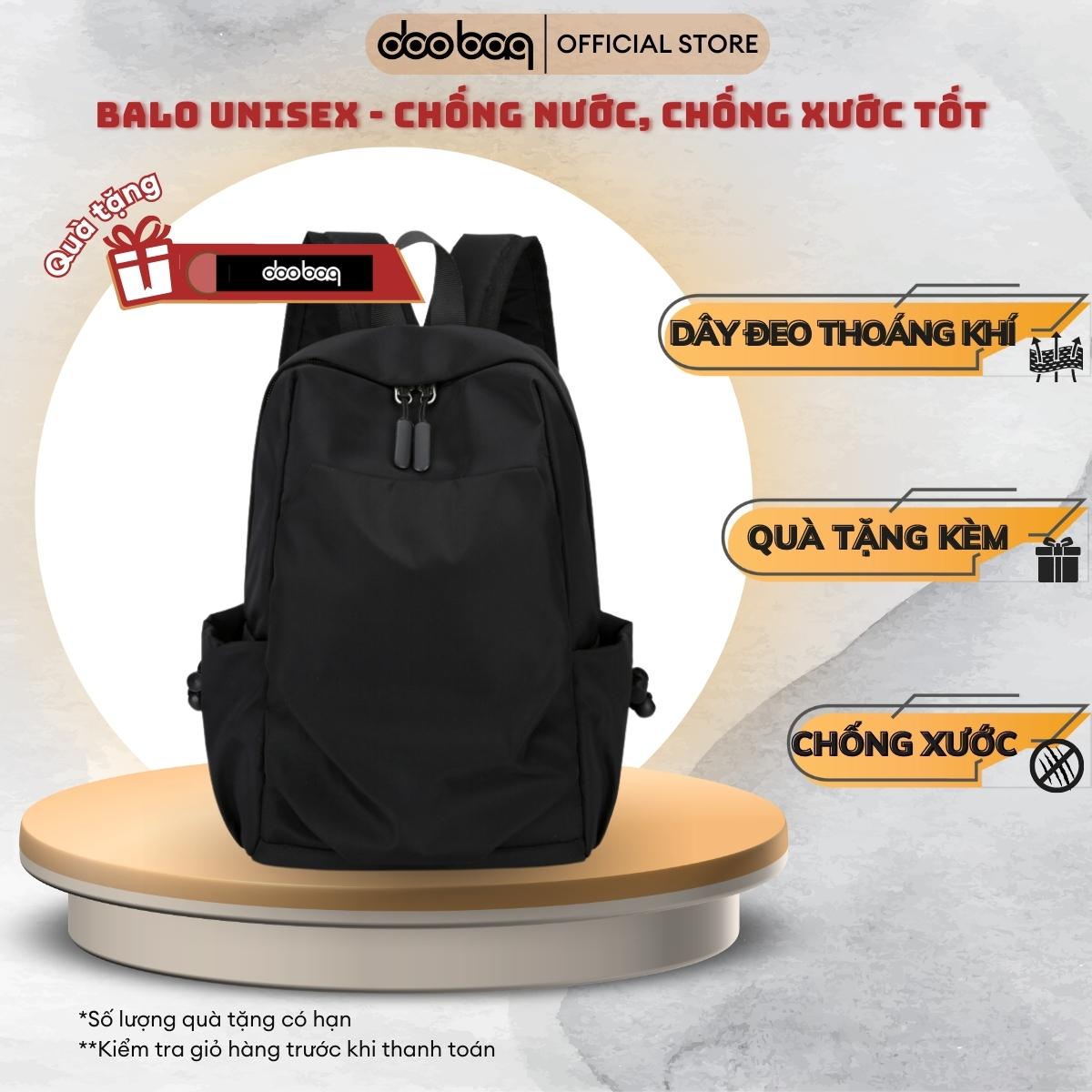 Balo nam thời trang thiết kế nhỏ gọn Doo Bag nhiều ngăn tiện lợi chống thấm nước tốt