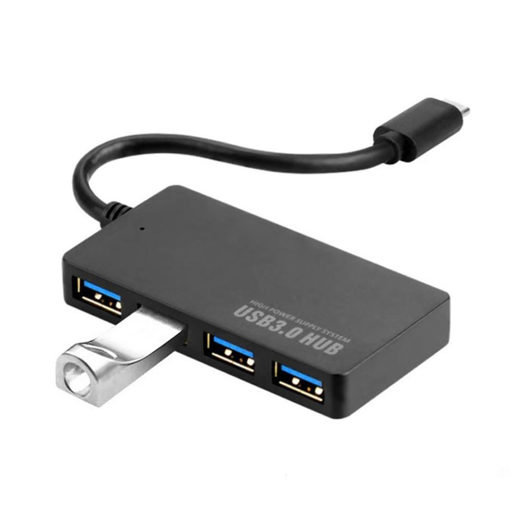 Bộ Chia USB Type C Hub 4 Cổng USB 3.0 (UC-219) - Hàng Nhập Khẩu