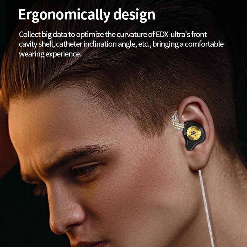 Tai Nghe Nhét Tai Có Dây KZ EDX Ultra HiFi Chống Tiếng Ồn